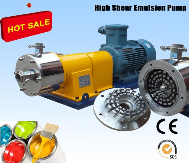 Single Stage Inline High Shear Homogenizer Pump